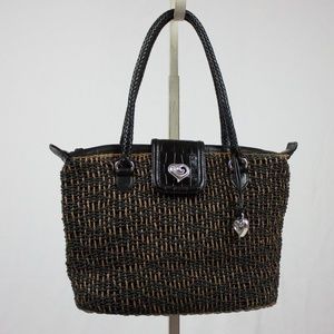 Brighton straw purse